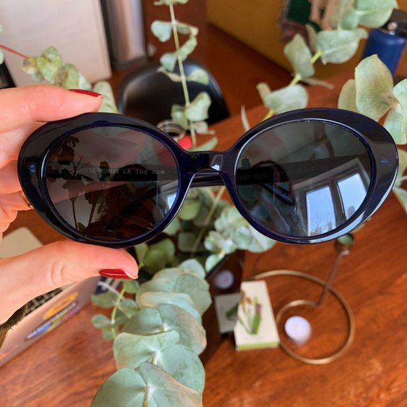 Oliver People x The Row Parquet Navy SUNGLASSES - Picture 3 of 8